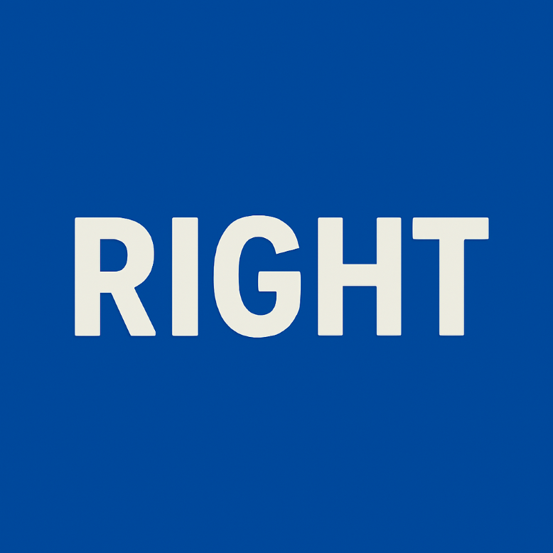 Right (LR, DVD, …)