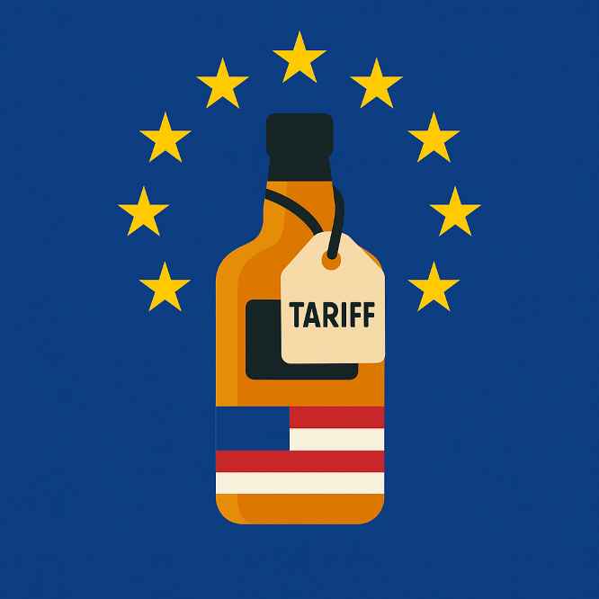 Will the EU impose new or increased tariffs on US alcohol imports before 1 May 2025?