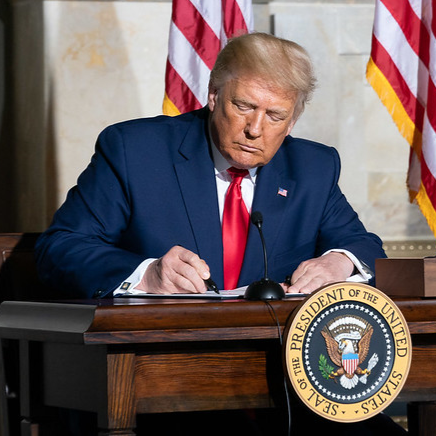 Will President Trump sign legislation into law that eliminates all capital gains taxes on cryptocurrencies issued by U.S. companies?